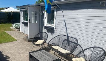 Fint fritidshus nära havet i Farhult