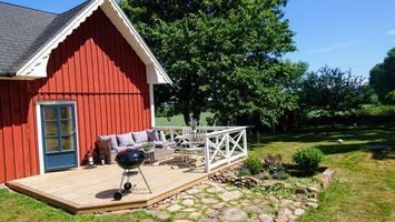 Mysigt hus på landet