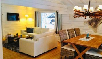 Mysig stuga nära Sälfjällstorget i Lindvallen