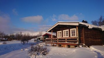 Mysig fjällstuga med härlig utsikt i Tänndalen