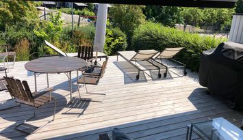 Nyrenoverat skärgårdsradhus - nära bad och stan