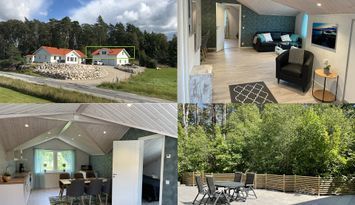 Familjevänligt boende 80kvm 5km utanför Fjällbacka