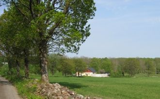 Gästlägenhet i gamla stallet på liten gård