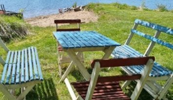 Mysig stuga i Småland med egen strand