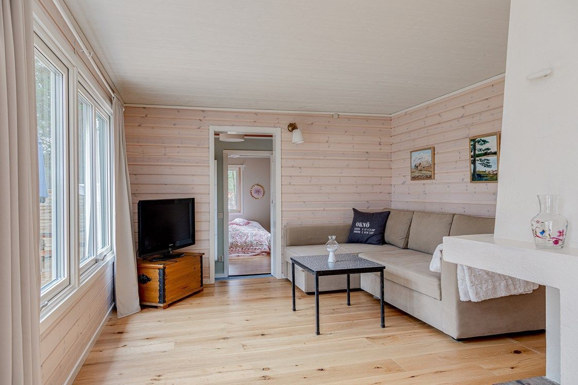 Stuga på Oknö, 200 m från badplats