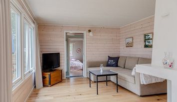 Stuga på Oknö, 200 m från badplats