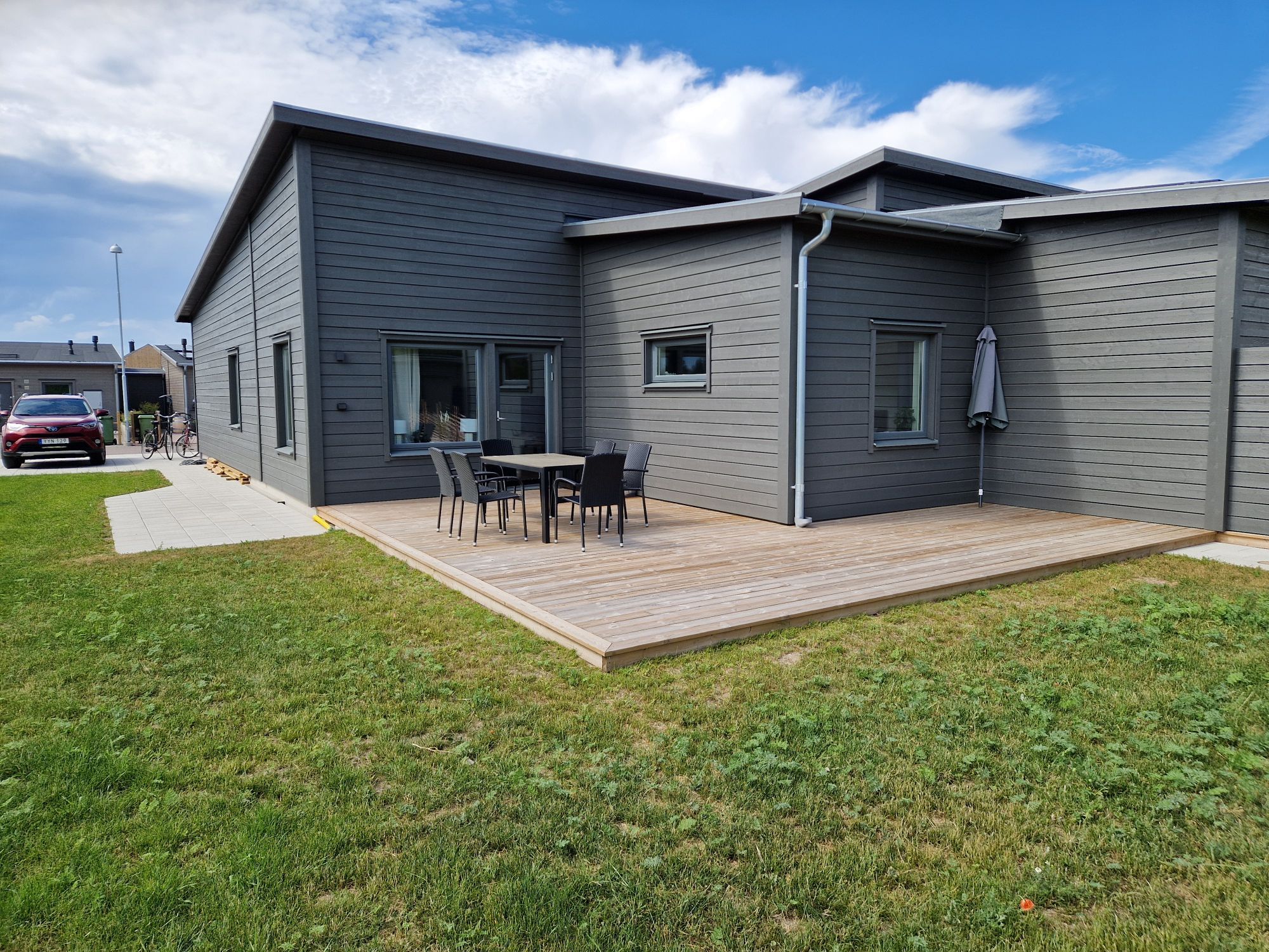 Nybyggt parhus i Mörbylånga på Öland. – bild 4 av 24