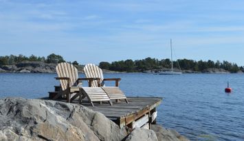 Käckskär Nämdö. Sjötomt m fantastisk havsutsikt