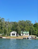 Seaside lot with a large private dock