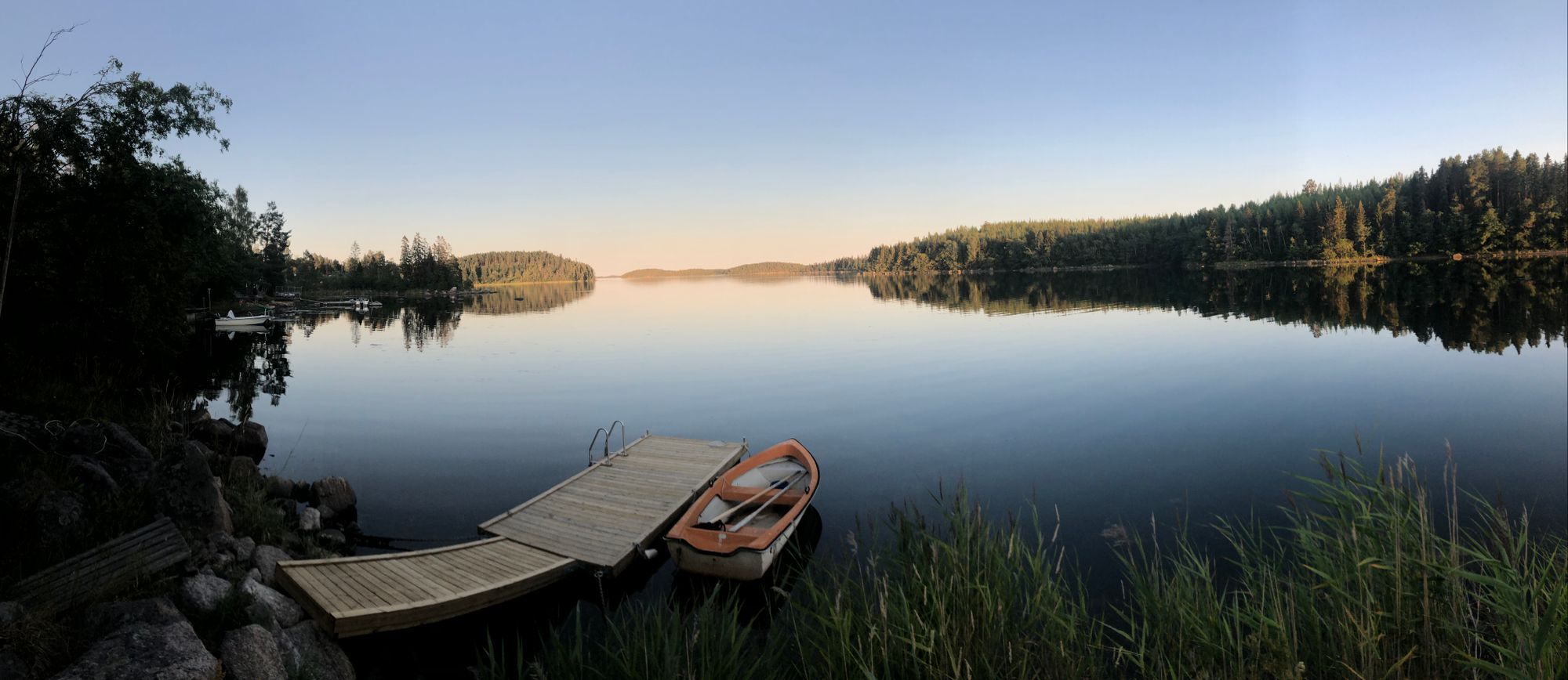 Vinterparadis med vedeldad bastu!