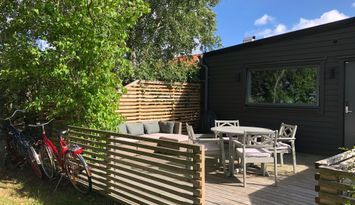 Central stuga med uteplats, Mariedal Varberg