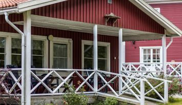 8-bädds stuga nära Läckö Slott