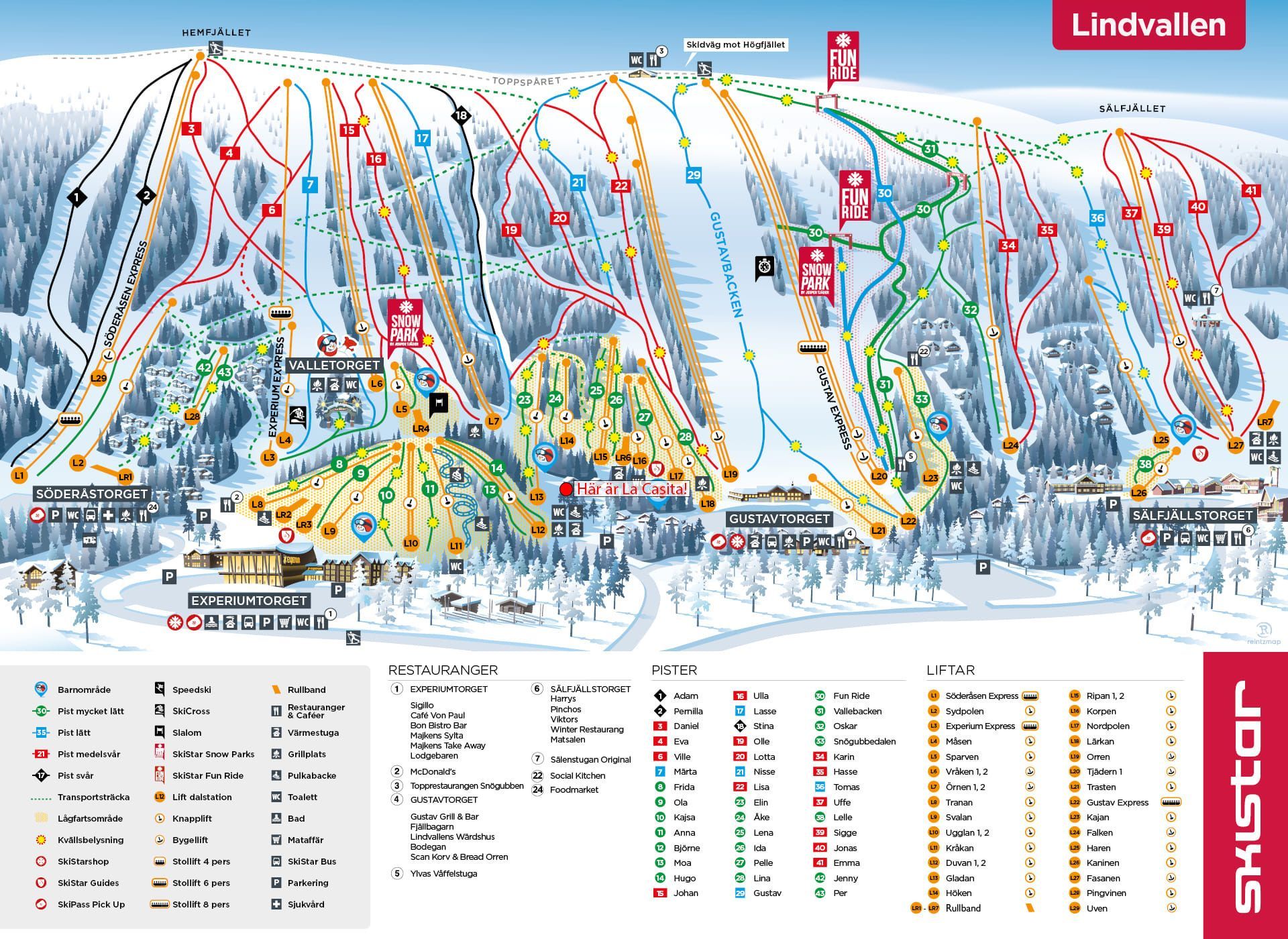 Ski in/out Gula byn Lindvallen 5 bäddar, BYTE Lör. – bild 19 av 20