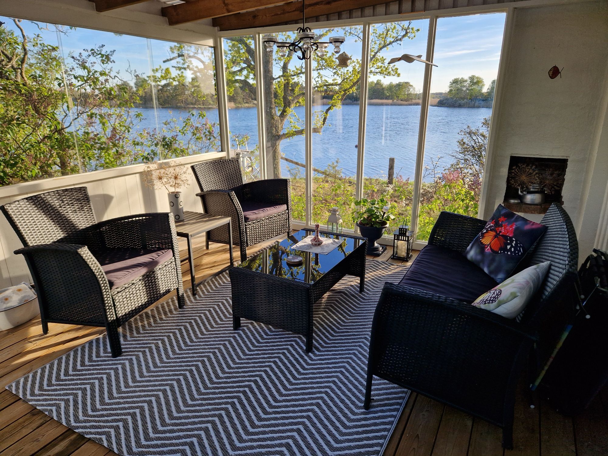 Havsnära stuga vid Kalmarsund