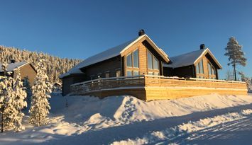 Nybyggd fjällstuga på Idre Himmelfjäll