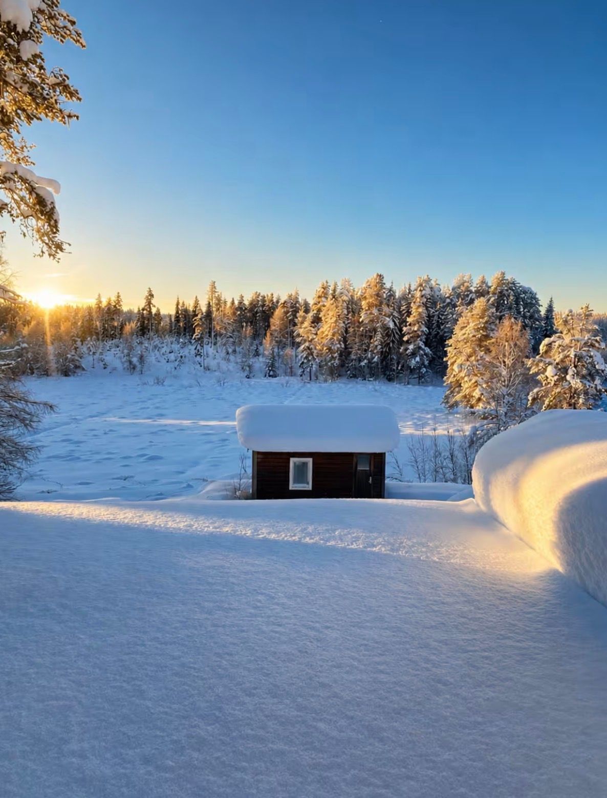 Hus i Högland - Långsele vid fiske. – bild 7 av 7