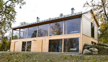 Lägenhet i nybyggd fjällstuga