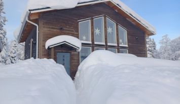 Stora stugan med ski in/ski out