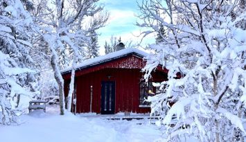 Fjällstuga i natursköna Snasahögarna