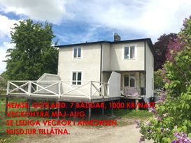 Södra Gotland: Stor villa i Hemse - nära till allt