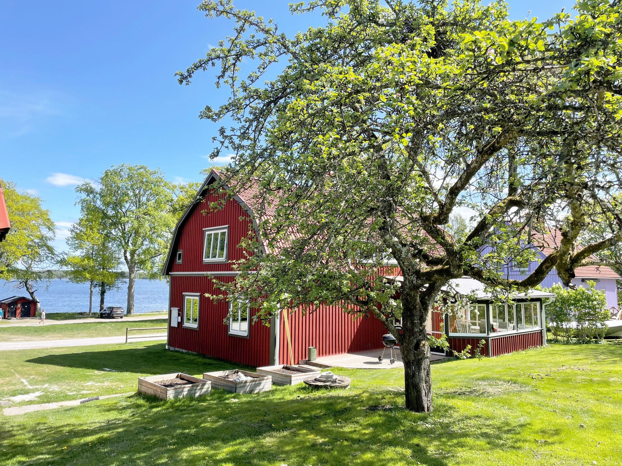 Semesterhus med utsikt över sjön Åsnen |SE06056
