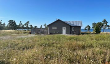 Nybyggt hus med havsutsikt i Fårösund Gotland