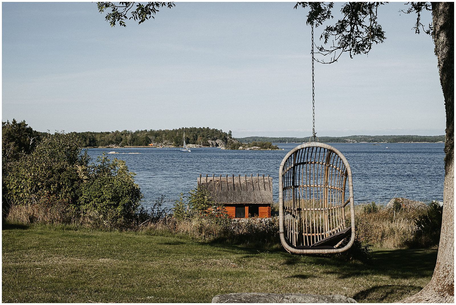 Unik skärgårdstorp på privat ö med landförbindelse
