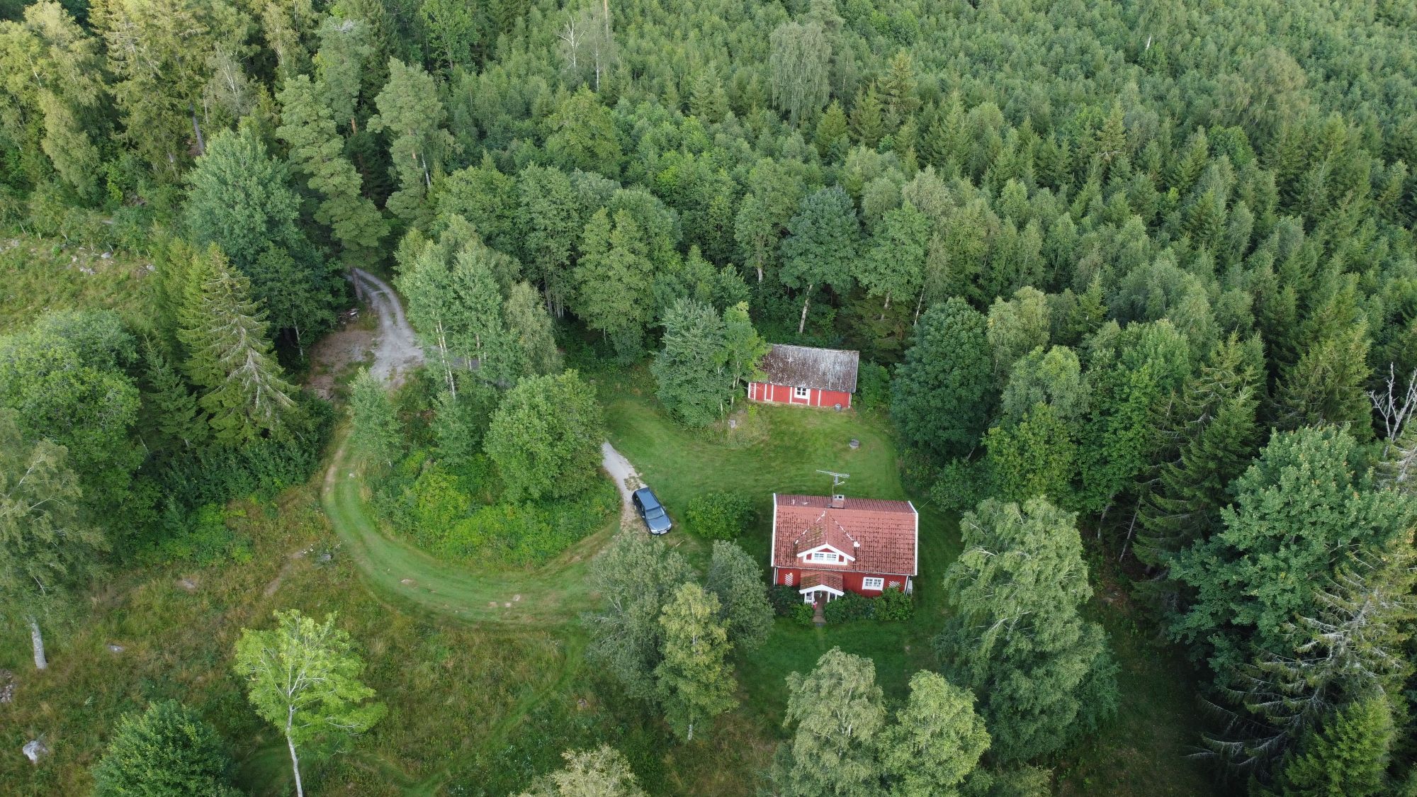 Mysig stuga med bra bad och fiske – bild 23 av 24