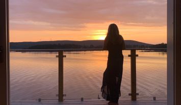 Nybyggt fritidshus Solumshamn Höga kusten