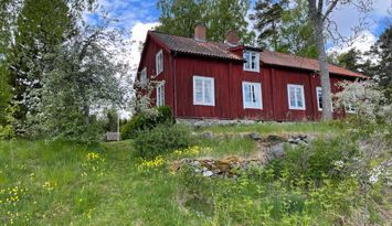 Sjötomt, skola anno 1850 m vedeldad bastu