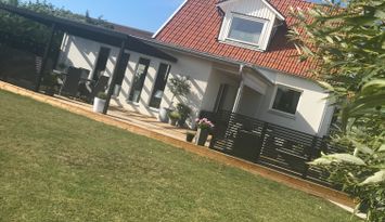Modern villa i södra Visby