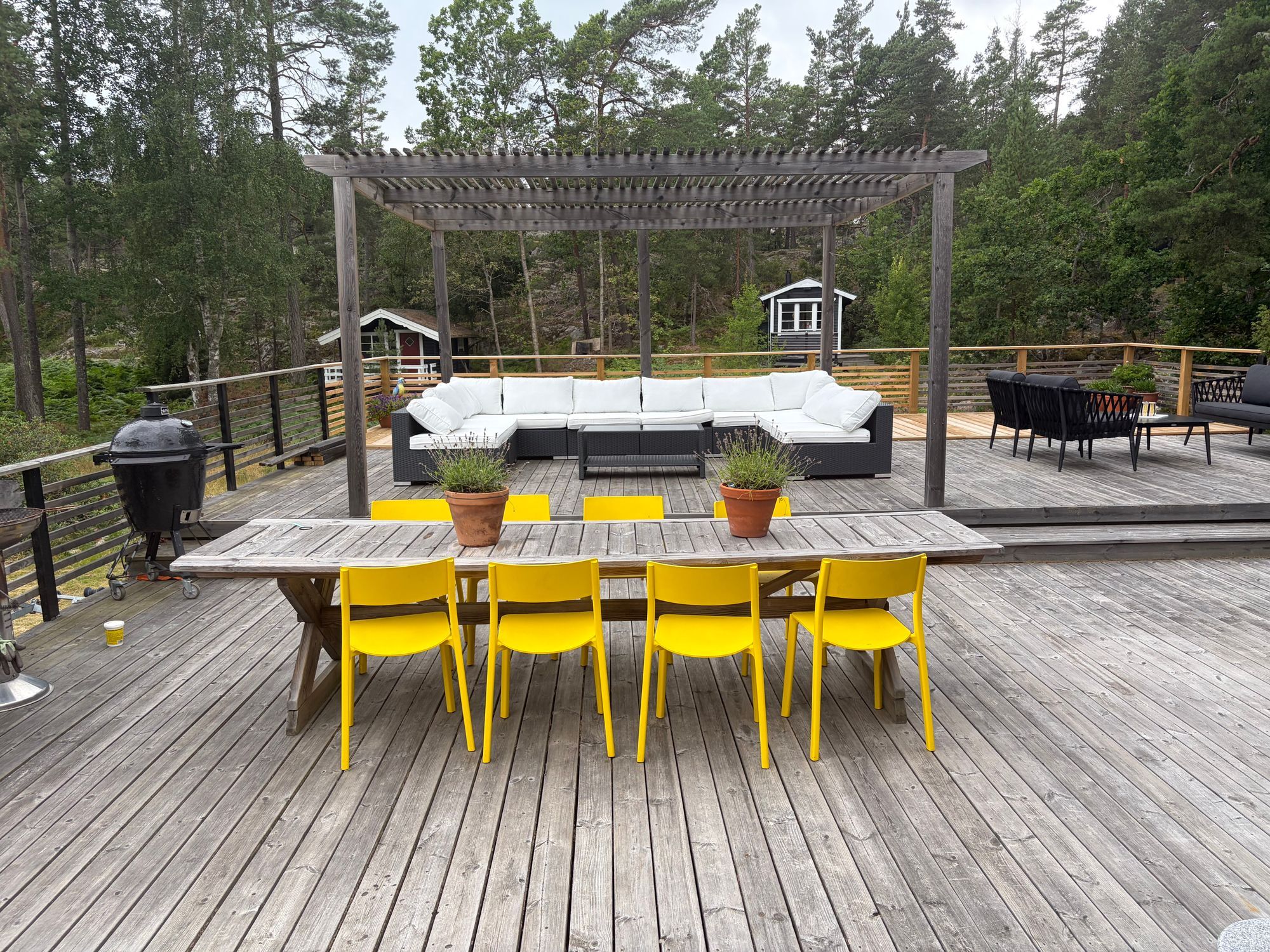 Stockholms skärgård, brygga, bastu och bilväg – bild 16 av 24