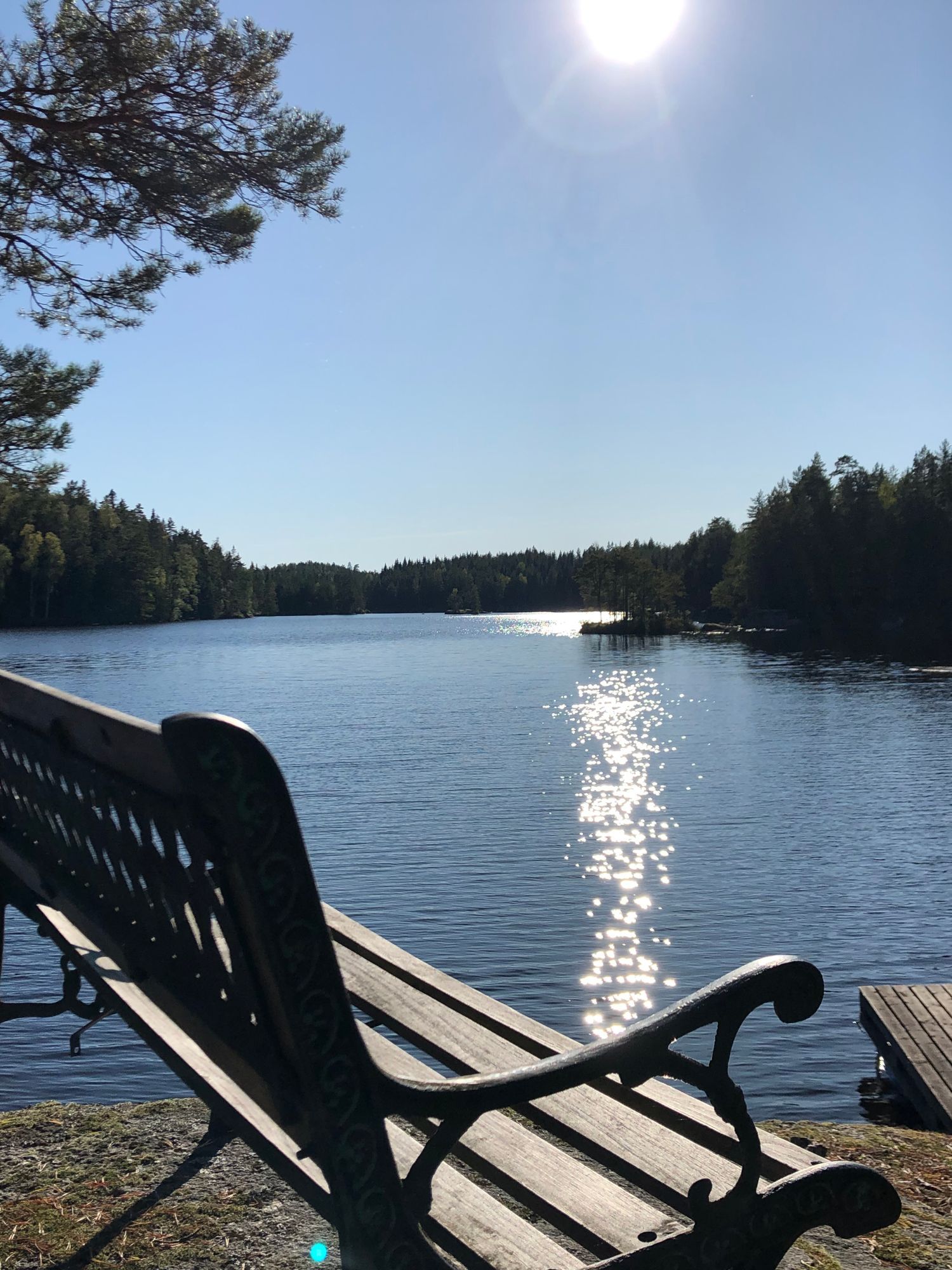 Idyllisk liten stuga vid sjön Våtsjön – bild 4 av 24