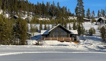 Nybyggt fjällhus Idre Himmelfjäll ski-in/ski-out
