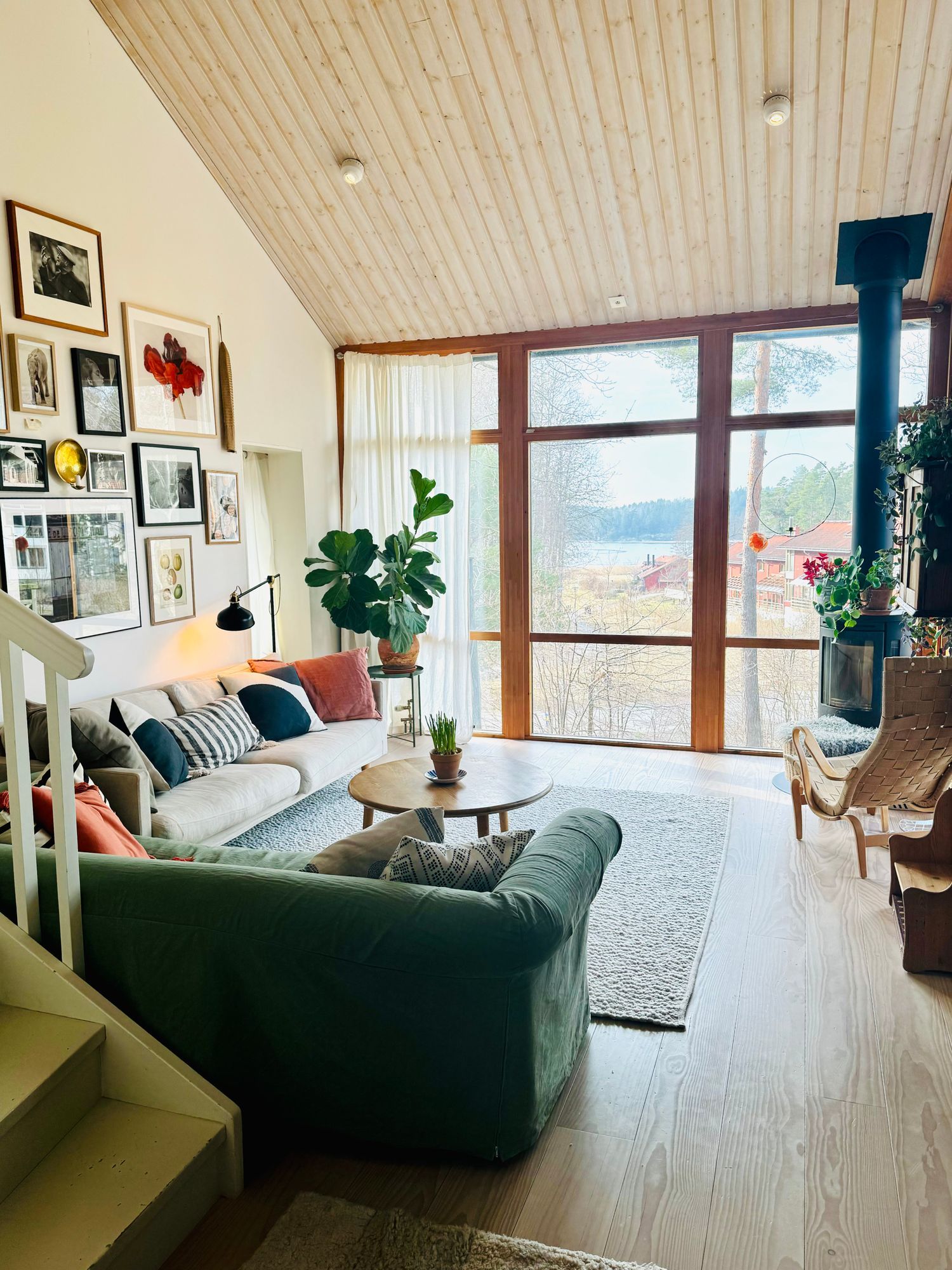 Hus med havsutsikt