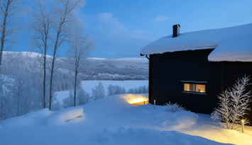 Fjällstuga med toppläge & utsikt