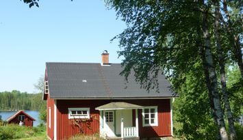 Stort torp: strålande sjöläge i sydväst! Kanot/båt