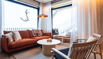 Nybyggd lägenhet i snösäkra Hamra, Tänndalen