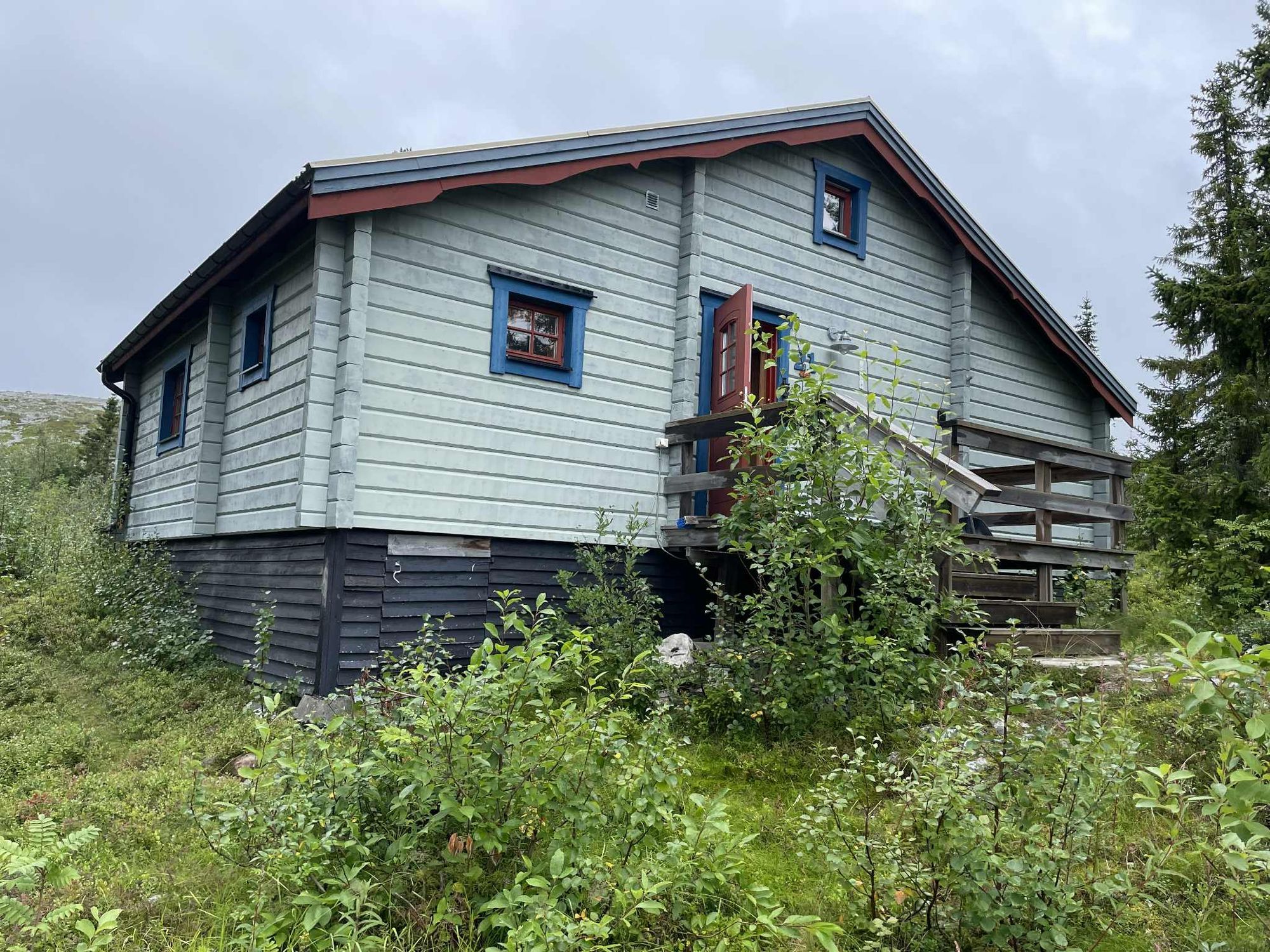 Retro fjällstuga Storhogna – bastu, braskamin – bild 17 av 24