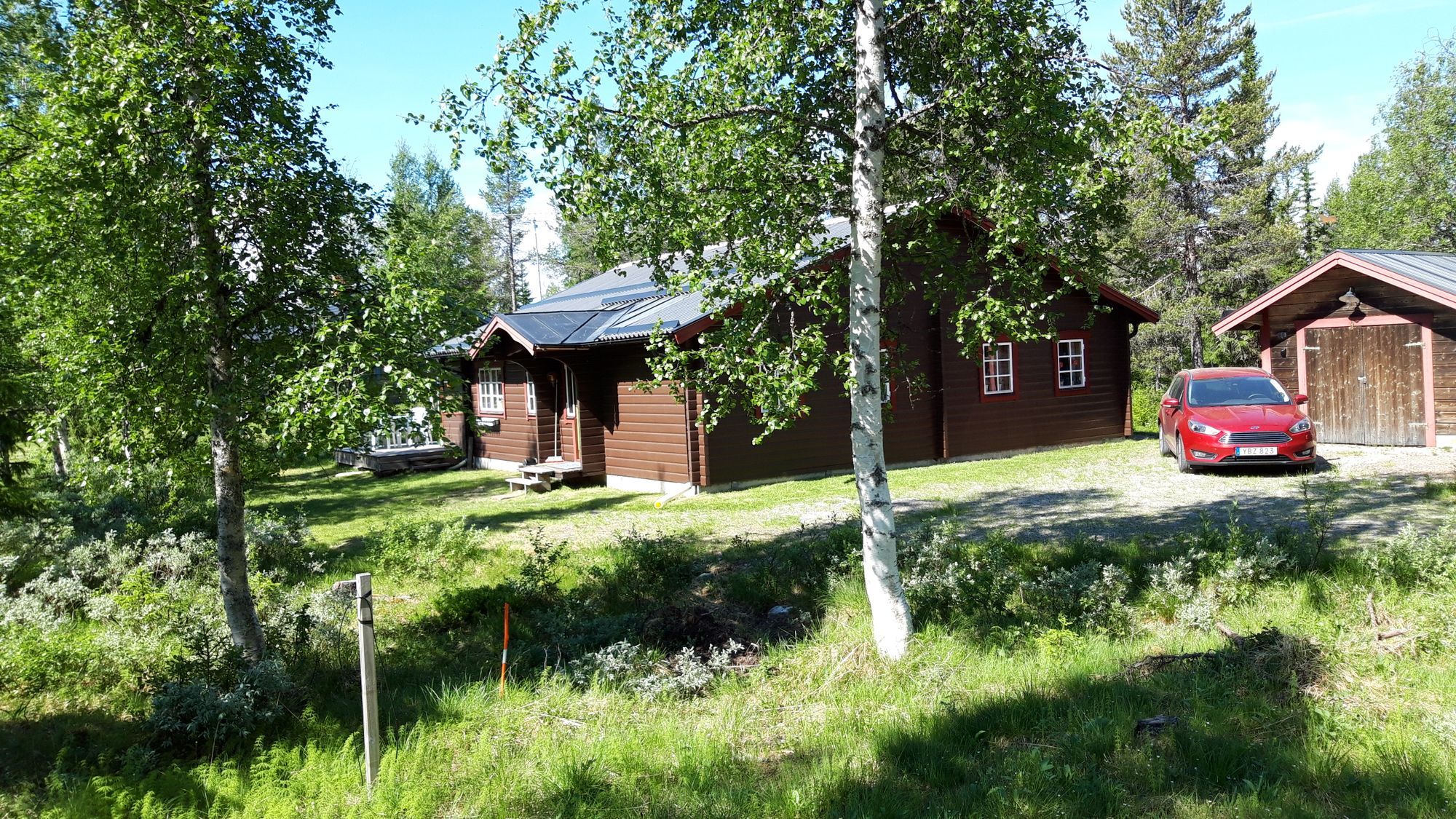 Fjällstuga i Grövelsjöfjällen
