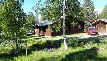 Fjällstuga i Grövelsjöfjällen