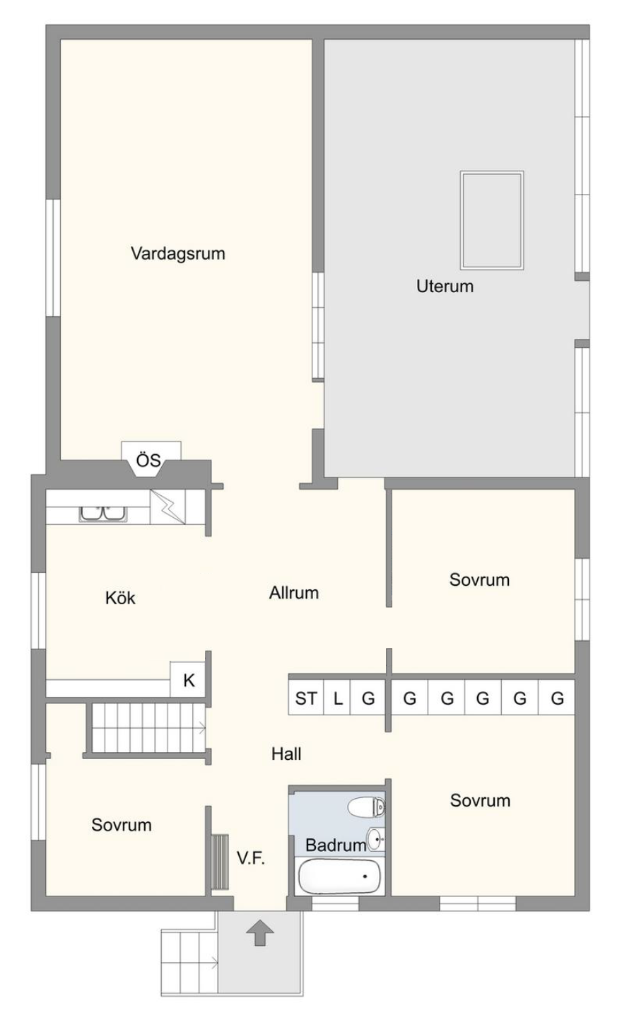 Charmigt, mysigt och strandnära hus i Åhus – bild 12 av 12