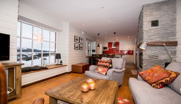 Lyxig 100 kvm lägenhet i Åre/Sadeln toppenutsikt