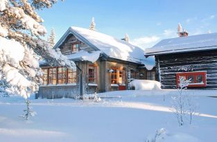 Schönes Ferienhaus in bester Lage am Högfjället.