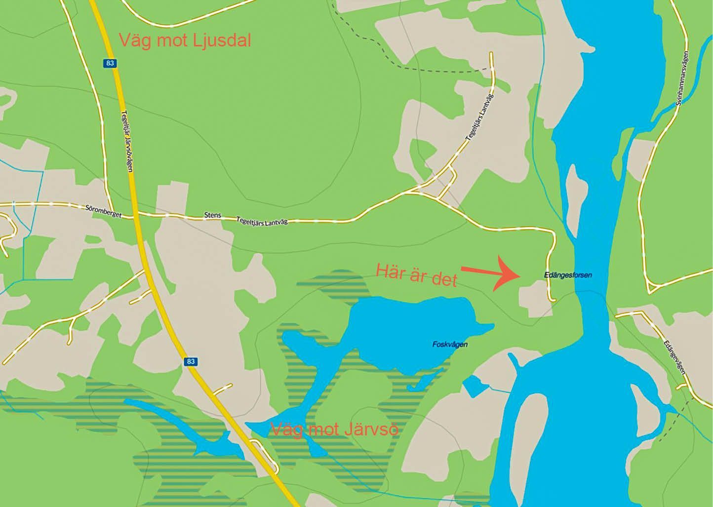 Stuga vid älven nära Järvsö – bild 21 av 21