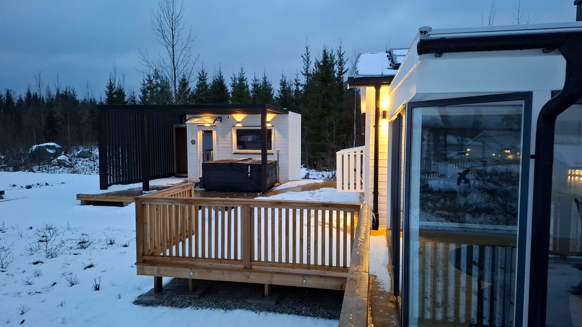 Modern Stuga med sjöutsikt, spa anläggning – bild 8 av 24