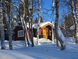 Mysig fjällstuga i Bruksvallarna