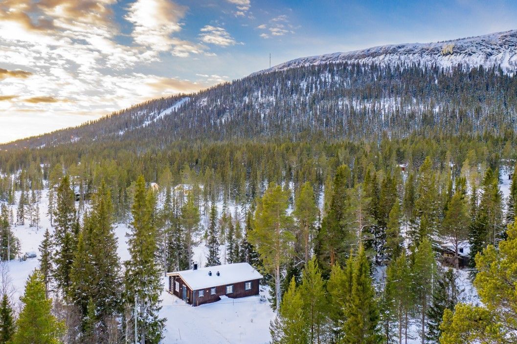 Mysig Fjällstuga med bastu & braskamin nära spår