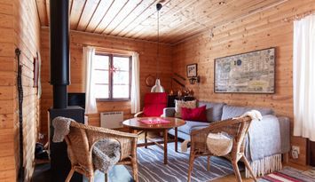 Mysig Fjällstuga 6+2 bäddar nära längdspår