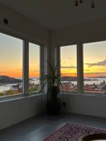 Villa med havsutsikt mitt i stan